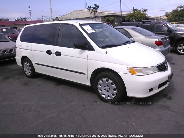 2HKRL1853YH597132 - 2000 HONDA ODYSSEY LX WHITE photo 1