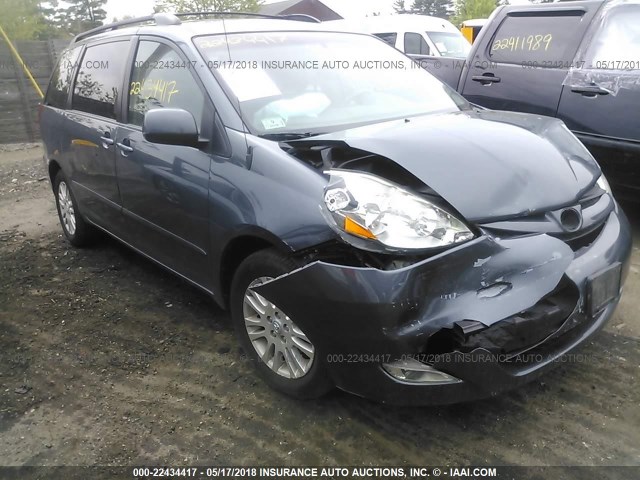 5TDYK4CC6AS309755 - 2010 TOYOTA SIENNA XLE/XLE LIMITED GRAY photo 1