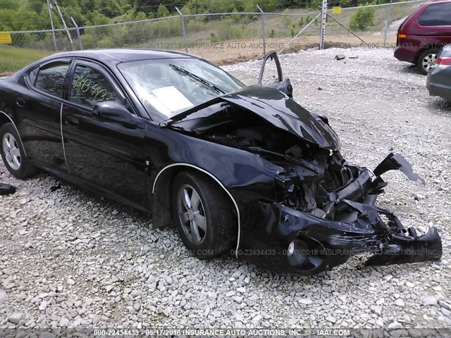 2G2WP552581157816 - 2008 PONTIAC GRAND PRIX Чорний фото 1