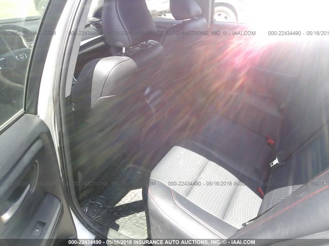 4T1BF1FK0FU986956 - 2015 TOYOTA CAMRY LE/XLE/SE/XSE SILVER photo 8