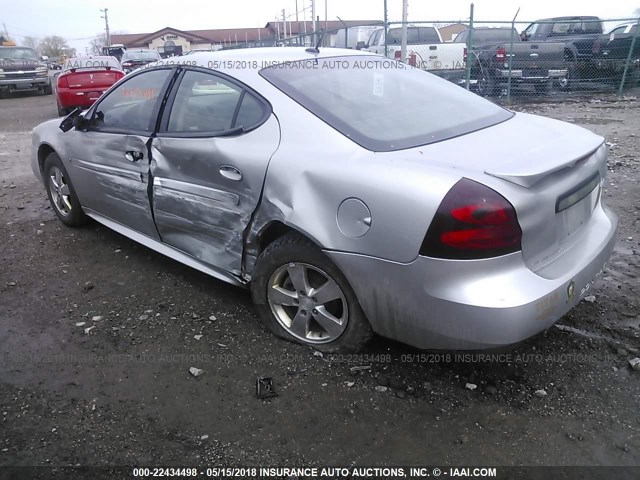 2G2WP552871187486 - 2007 PONTIAC GRAND PRIX SILVER photo 3