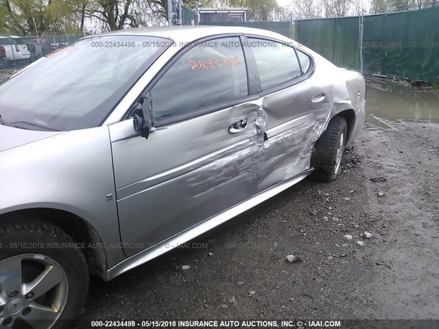 2G2WP552871187486 - 2007 PONTIAC GRAND PRIX SILVER photo 6