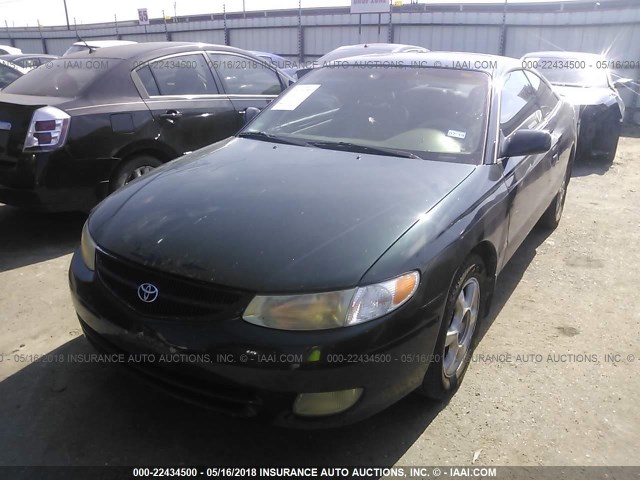 2T1CF22P3XC166207 - 1999 TOYOTA CAMRY SOLARA SE/SLE Yaşıl foto 2