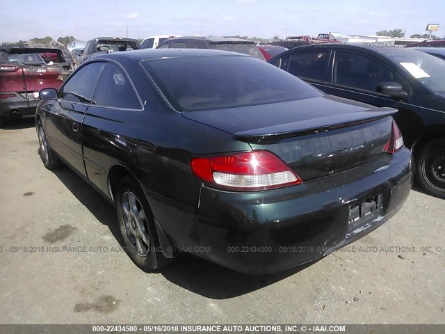 2T1CF22P3XC166207 - 1999 TOYOTA CAMRY SOLARA SE/SLE Yaşıl foto 3