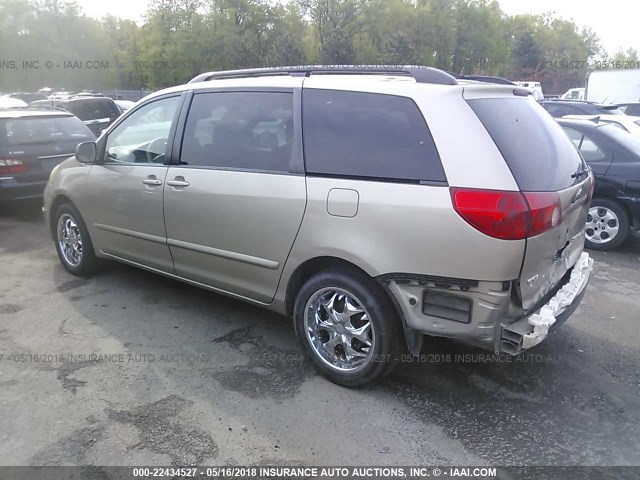 5TDZA23C36S507647 - 2006 TOYOTA SIENNA CE/LE GOLD photo 3