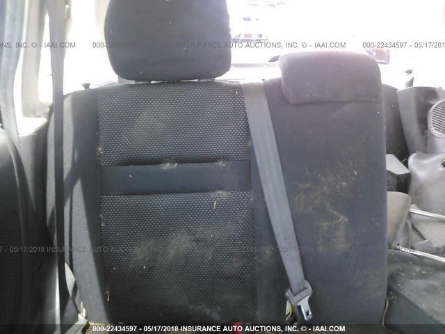 JTLKT324850209113 - 2005 TOYOTA SCION XB SILVER photo 8