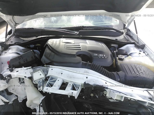 2C3CCAAG0FH814048 - 2015 CHRYSLER 300 LIMITED WHITE photo 10