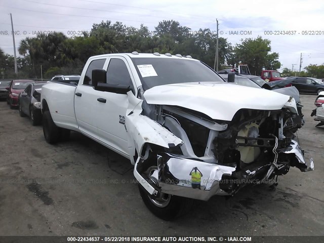 3C63RRGL3HG673452 - 2017 RAM 3500 ST WHITE photo 1