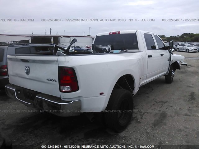 3C63RRGL3HG673452 - 2017 RAM 3500 ST WHITE photo 4