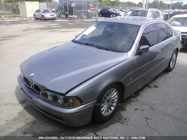 WBADT634X1CF09670 - 2001 BMW 530 I AUTOMATIC SILVER photo 2