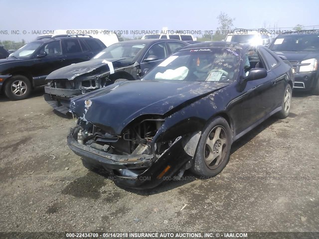 JHMBB6248WC000954 - 1998 HONDA PRELUDE BLACK photo 2