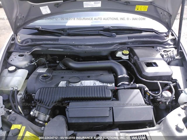 YV1MH682962190097 - 2006 VOLVO S40 T5 GRAY photo 10