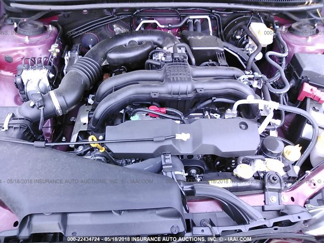 JF2GPABC0HH264552 - 2017 SUBARU CROSSTREK PREMIUM მუქწითელი ფოტო 10