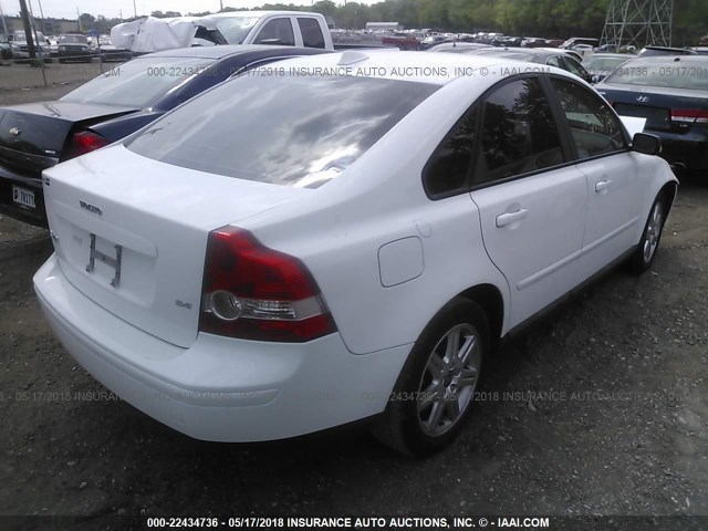 YV1MS382862164607 - 2006 VOLVO S40 2.4I WHITE photo 4