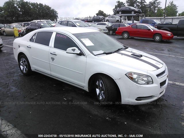 1G1ZD5EU4CF108622 - 2012 CHEVROLET MALIBU 2LT WHITE photo 1