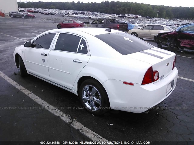 1G1ZD5EU4CF108622 - 2012 CHEVROLET MALIBU 2LT WHITE photo 3