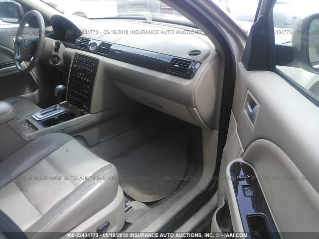 1MEHM42177G608540 - 2007 MERCURY MONTEGO PREMIER ოქროსფერი ფოტო 5