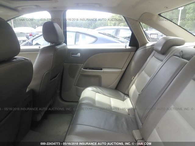 1MEHM42177G608540 - 2007 MERCURY MONTEGO PREMIER ოქროსფერი ფოტო 8