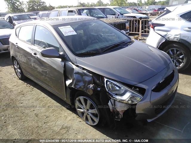 KMHCU5AE4CU041491 - 2012 HYUNDAI ACCENT GLS/GS/SE GOLD photo 1