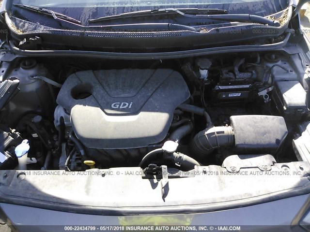 KMHCU5AE4CU041491 - 2012 HYUNDAI ACCENT GLS/GS/SE GOLD photo 10