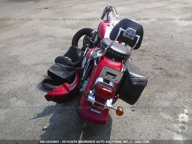 JS1VS55A152117090 - 2005 SUZUKI C50 RED photo 6