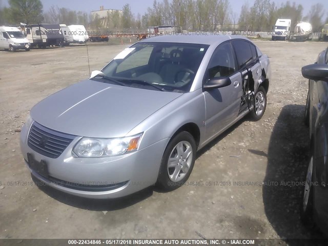 1G8AJ55F97Z151270 - 2007 SATURN ION LEVEL 2 SILVER photo 2