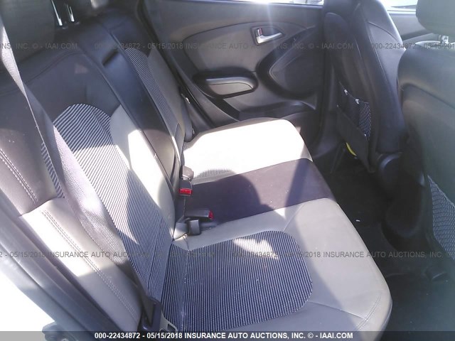 KM8JU3AC5BU256810 - 2011 HYUNDAI TUCSON GLS/LIMITED თეთრი ფოტო 8