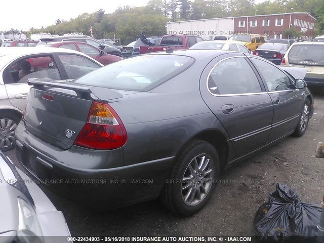 2C3HE66G34H691025 - 2004 CHRYSLER 300M GRAY photo 4