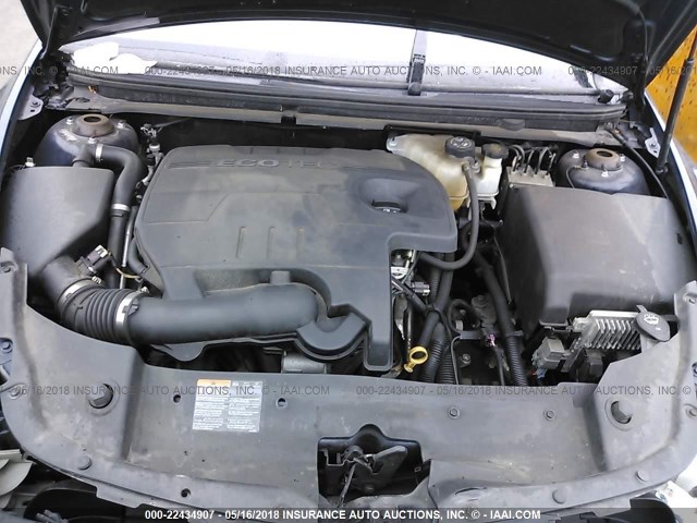 1G1ZC5E16BF115868 - 2011 CHEVROLET MALIBU 1LT 深蓝色 照片 10