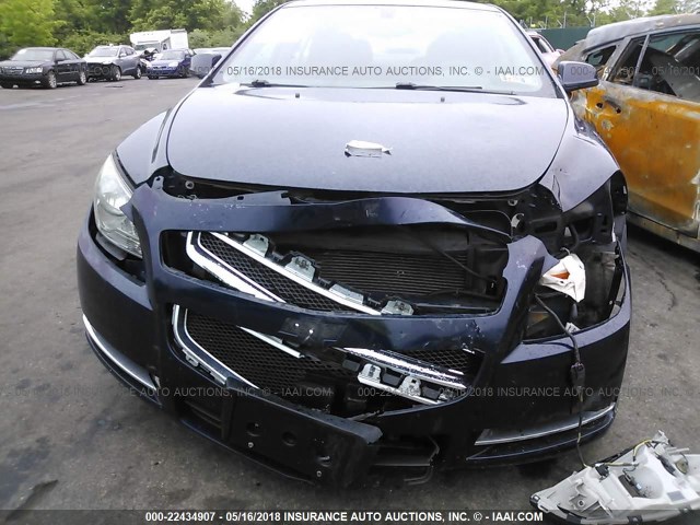 1G1ZC5E16BF115868 - 2011 CHEVROLET MALIBU 1LT 深蓝色 照片 6