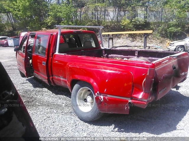 1GDHC33F4VF037273 - 1997 GMC SIERRA C3500 RED photo 3