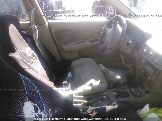 3N1CB51D62L681750 - 2002 NISSAN SENTRA XE/GXE 勃艮第红 照片 5