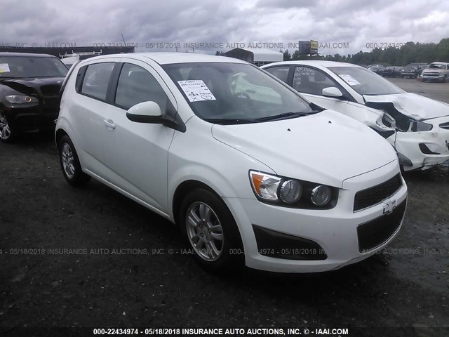 1G1JA6SHXC4142188 - 2012 CHEVROLET SONIC LS Ağ foto 1