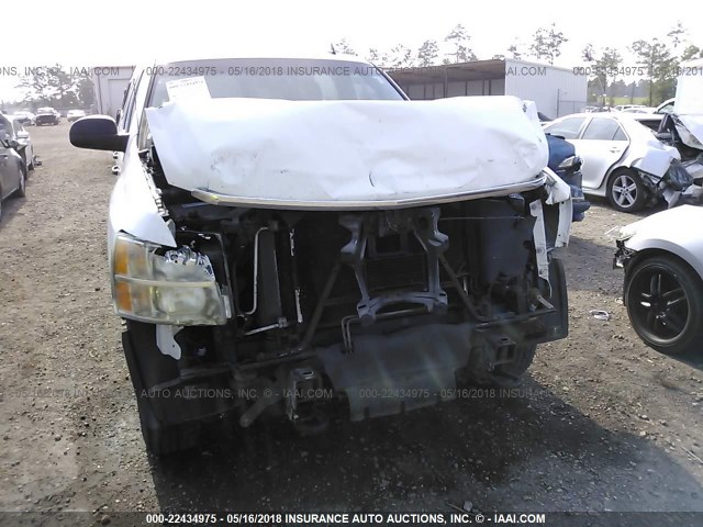 1GCHC43K79F100900 - 2009 CHEVROLET SILVERADO C2500 HEAVY DUTY WHITE photo 6