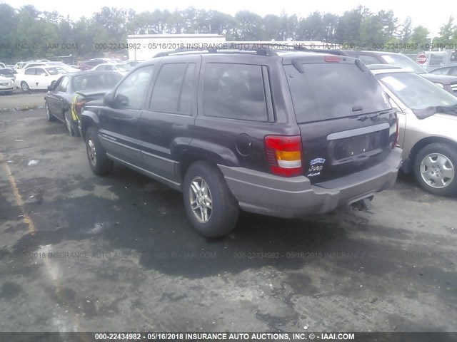 1J4GW48S84C130293 - 2004 JEEP GRAND CHEROKEE LAREDO/COLUMBIA/FREEDOM 紫色 照片 3