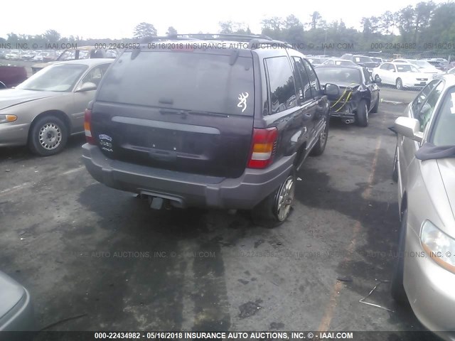 1J4GW48S84C130293 - 2004 JEEP GRAND CHEROKEE LAREDO/COLUMBIA/FREEDOM 紫色 照片 4
