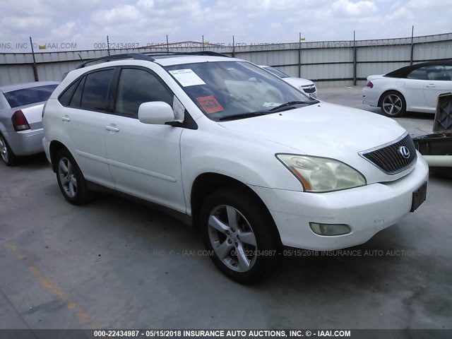 JTJGA31U340032474 - 2004 LEXUS RX 330 WHITE photo 1