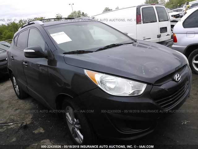 KM8JU3AC4CU517961 - 2012 HYUNDAI TUCSON GLS/LIMITED შავი ფოტო 1