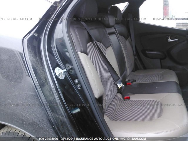 KM8JU3AC4CU517961 - 2012 HYUNDAI TUCSON GLS/LIMITED შავი ფოტო 8