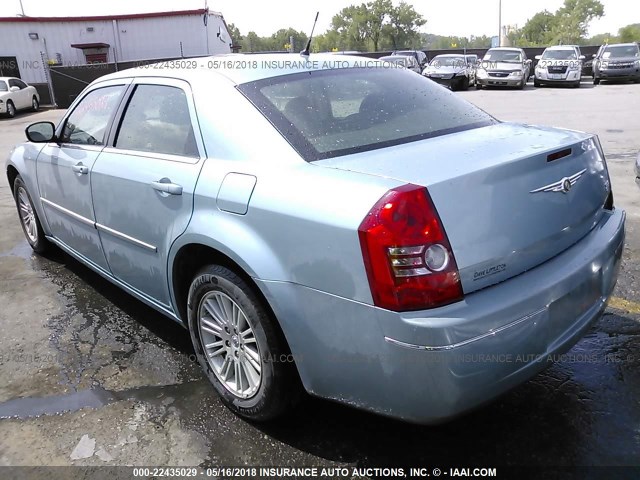 2C3KA53G88H268270 - 2008 CHRYSLER 300 TOURING Light Blue photo 3