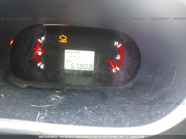 2T1KU40E99C089280 - 2009 TOYOTA COROLLA MATRIX  ORANGE photo 7