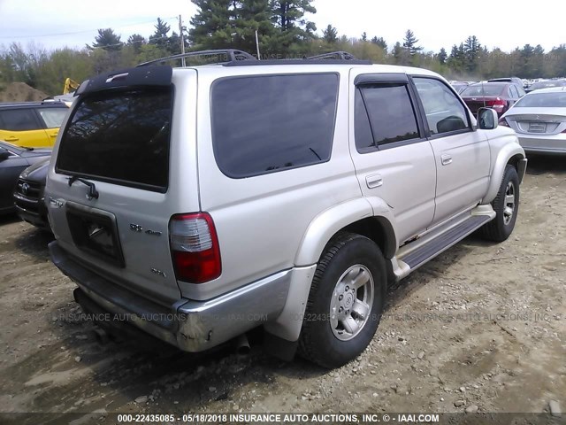 JT3HN86R7Y0299561 - 2000 TOYOTA 4RUNNER SR5 CREAM photo 4