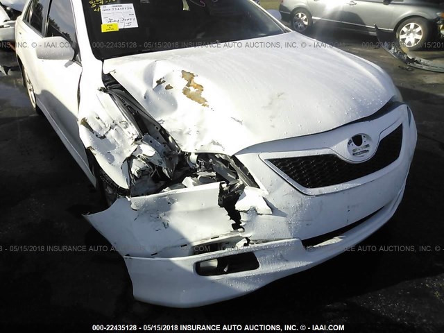 4T1BE46KX7U702951 - 2007 TOYOTA CAMRY NEW GENERAT CE/LE/XLE/SE WHITE photo 6