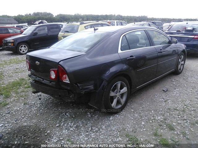 1G1ZC5E17BF124711 - 2011 CHEVROLET MALIBU 1LT 灰色 照片 4