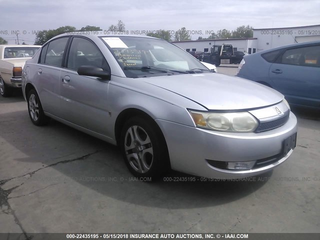 1G8AL52F74Z125888 - 2004 SATURN ION LEVEL 3 SILVER photo 1