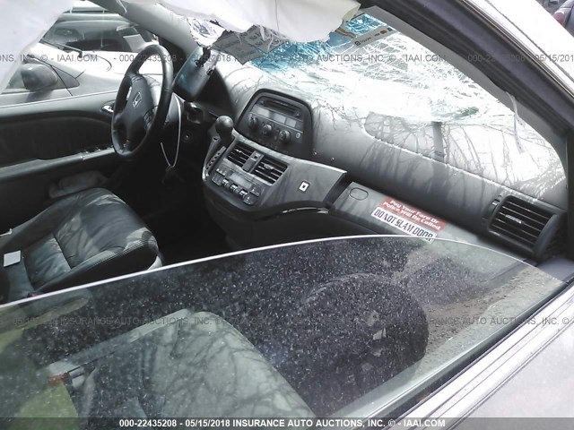 5FNRL38777B459667 - 2007 HONDA ODYSSEY EXL ვერცხლისფერი ფოტო 5