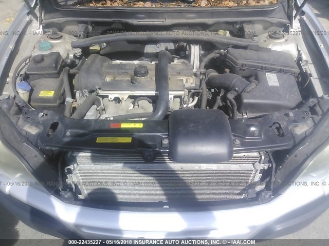 YV1CM592X51149823 - 2005 VOLVO XC90 SILVER photo 10