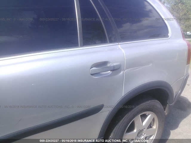 YV1CM592X51149823 - 2005 VOLVO XC90 SILVER photo 6