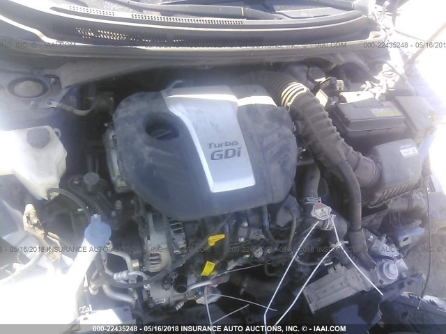 KMHTC6AE7GU252814 - 2016 HYUNDAI VELOSTER TURBO ლურჯი ფოტო 10