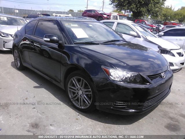 JTKJF5C76C3043889 - 2012 TOYOTA SCION TC 黑色 照片 1